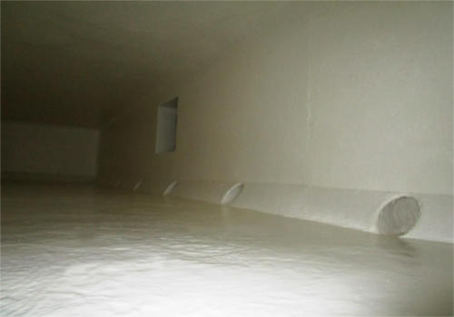 Cisterna de laboratorio médico impermeabilizada